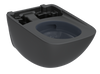 TOTO NEOREST WX1 MATTE BLACK AUTO FLUSH SET