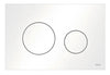 TECE LOOP WHITE CRYSTAL PUSH BUTTON PLATE